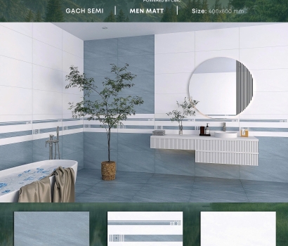 Gạch men 40-80 đá mờ 