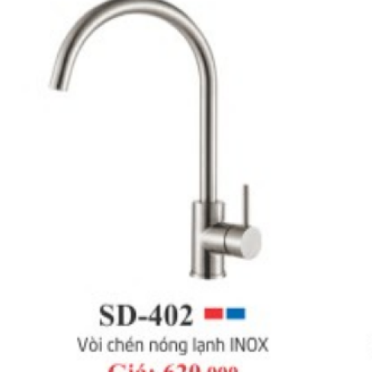 Vòi rửa chén nóng lạnh 