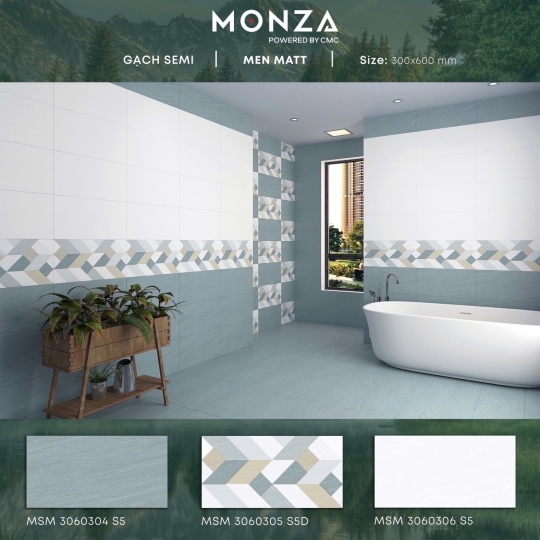 Gạch men 30-60 đá mờ 