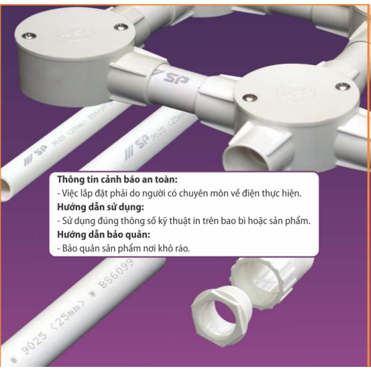 Ống luồng dây điện SINO 